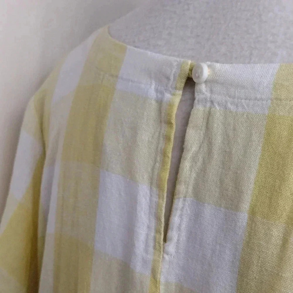 Liz Claiborne Yellow Plaid Dress - Picture 8 of 13